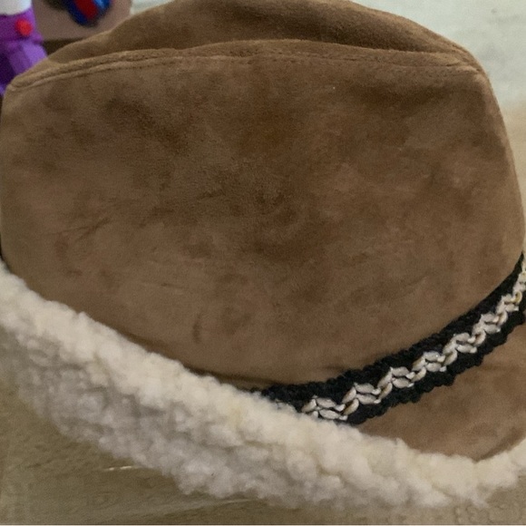 Vintage genuine suede hat was kept as a collection - Picture 7 of 10
